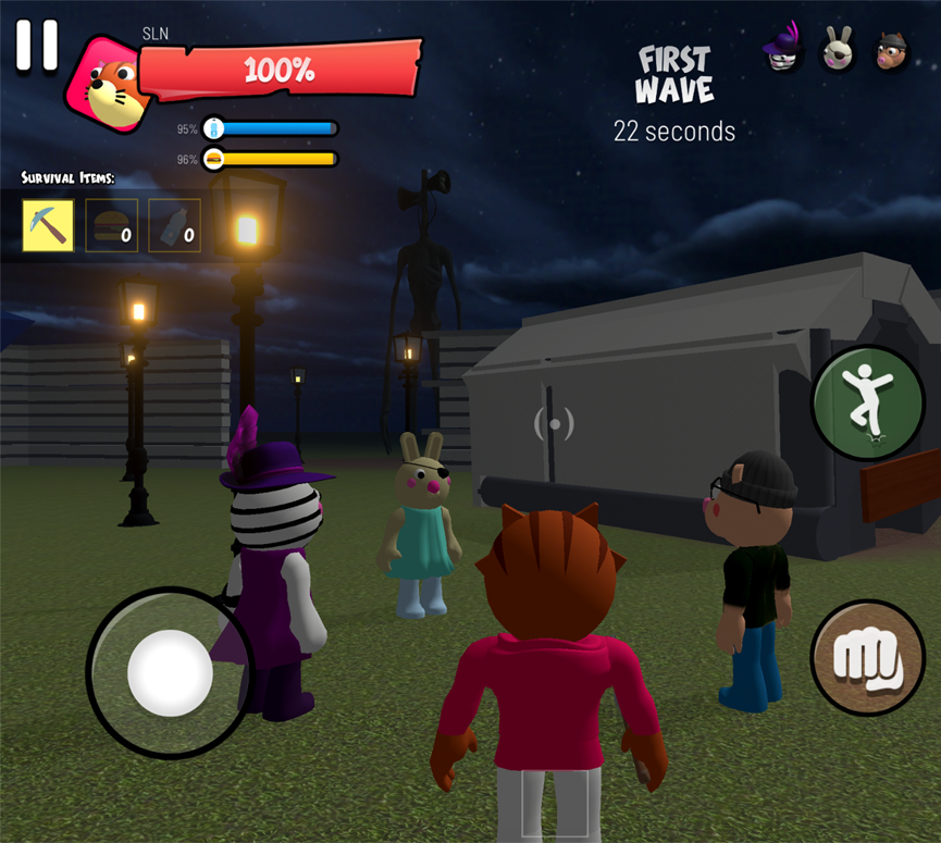 A trio of characters featured in Ghost Modem, a samurai, an enforcer and a geisha